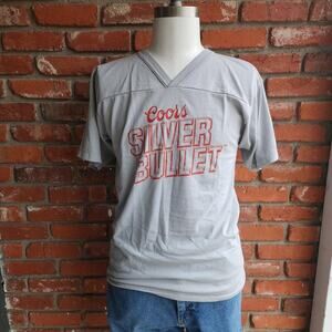 Coors silver bullet deadstock tee large